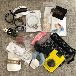 Hair and other accessories (16 items)